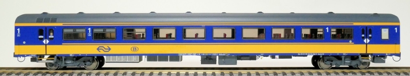 Exact-Train EX11029 - H0 - Personenwagen ICRm Apmz10 Amsterdam-Brüssel, NS, Ep. VI